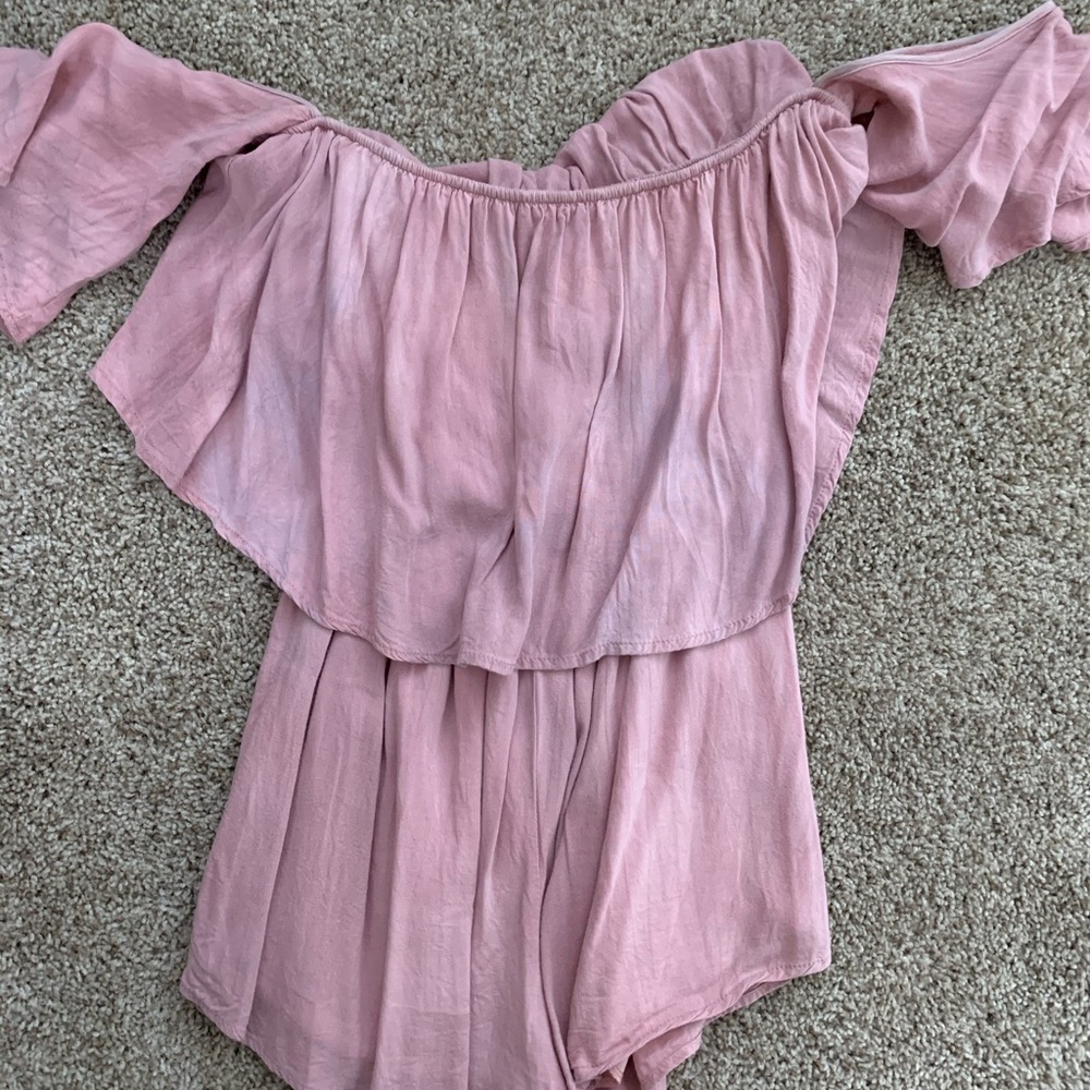 Pink romper